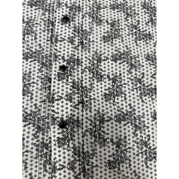 Rock & Roll Shirt Mens XXL Pearl Snap Cowboy Dale Western Cowboy - Picture 2 of 4